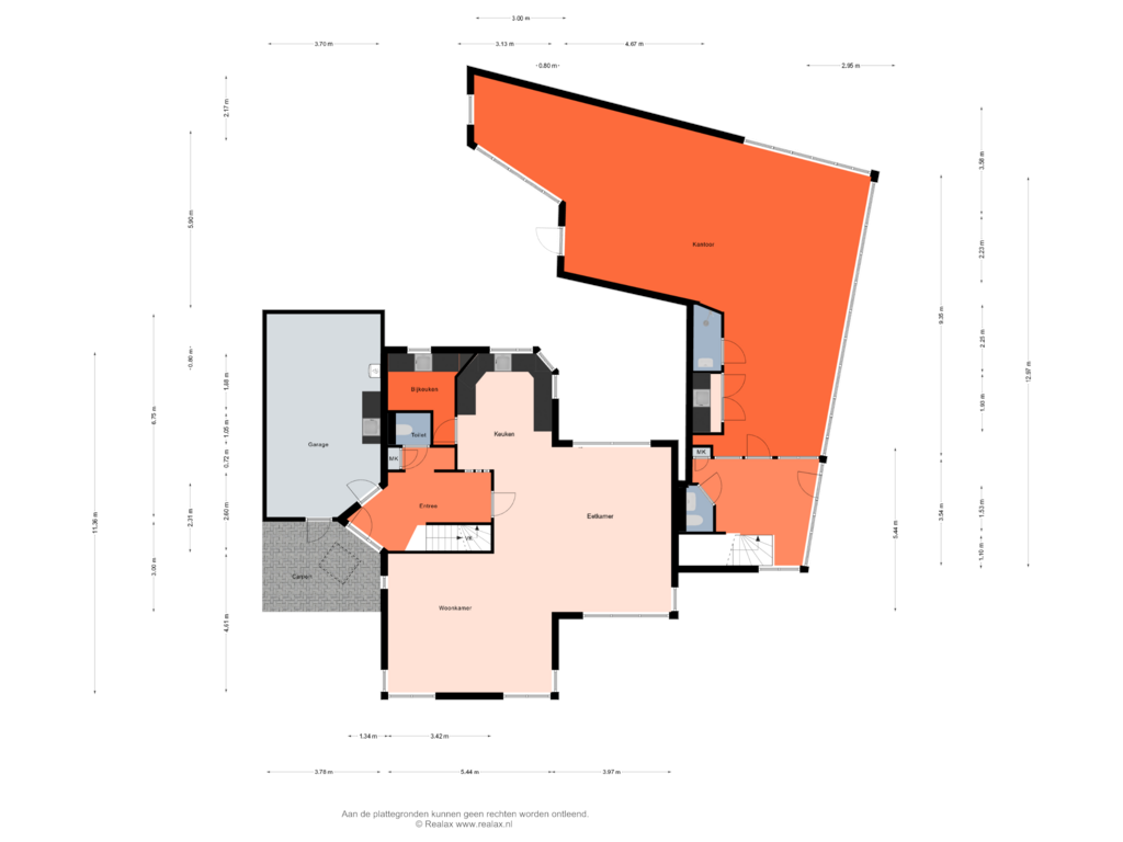 Bekijk plattegrond van Begane grond van Steenmeijerstraat 16