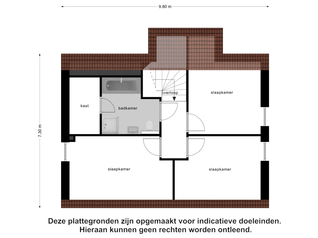 Bekijk plattegrond van Verdieping van Spinola 41