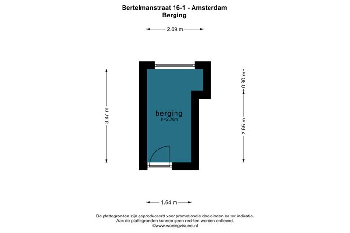 Bekijk foto 36 van Bertelmanstraat 16-1