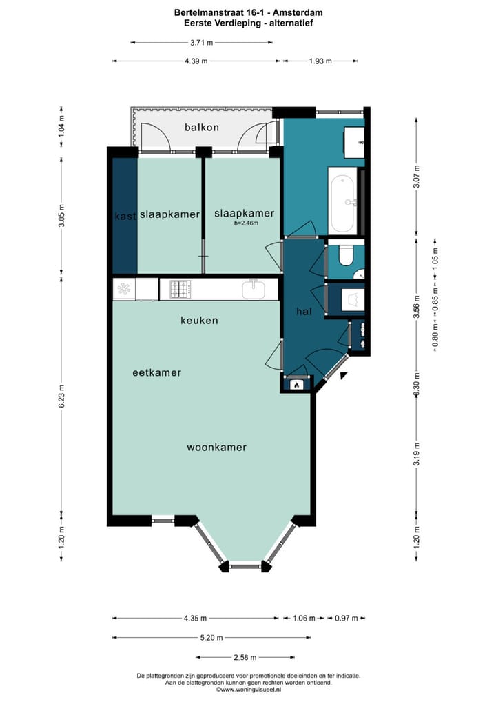 Foto 38 van Bertelmanstraat 16-1