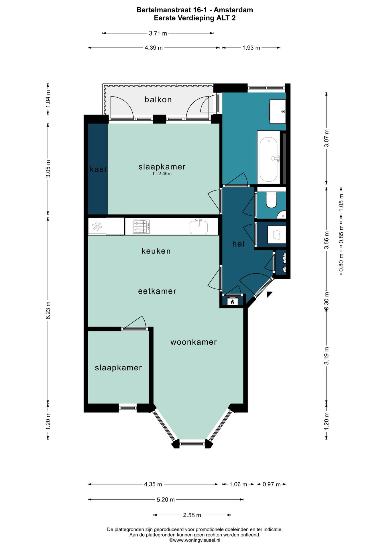 Foto 39 van Bertelmanstraat 16-1