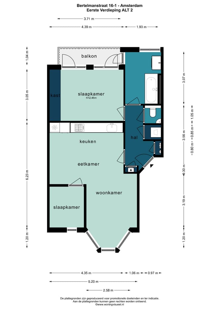 Foto 39 van Bertelmanstraat 16-1