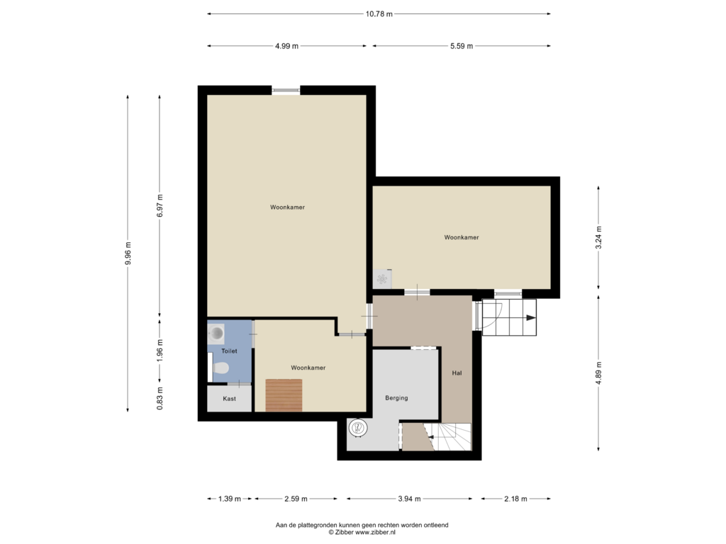 Bekijk plattegrond van Kelder van Vliek 21