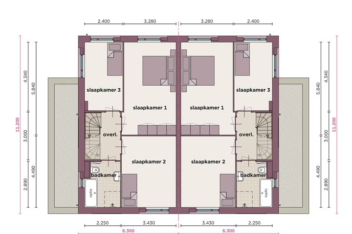 View photo 10 of Halfvrijstaande Woning Type E 24