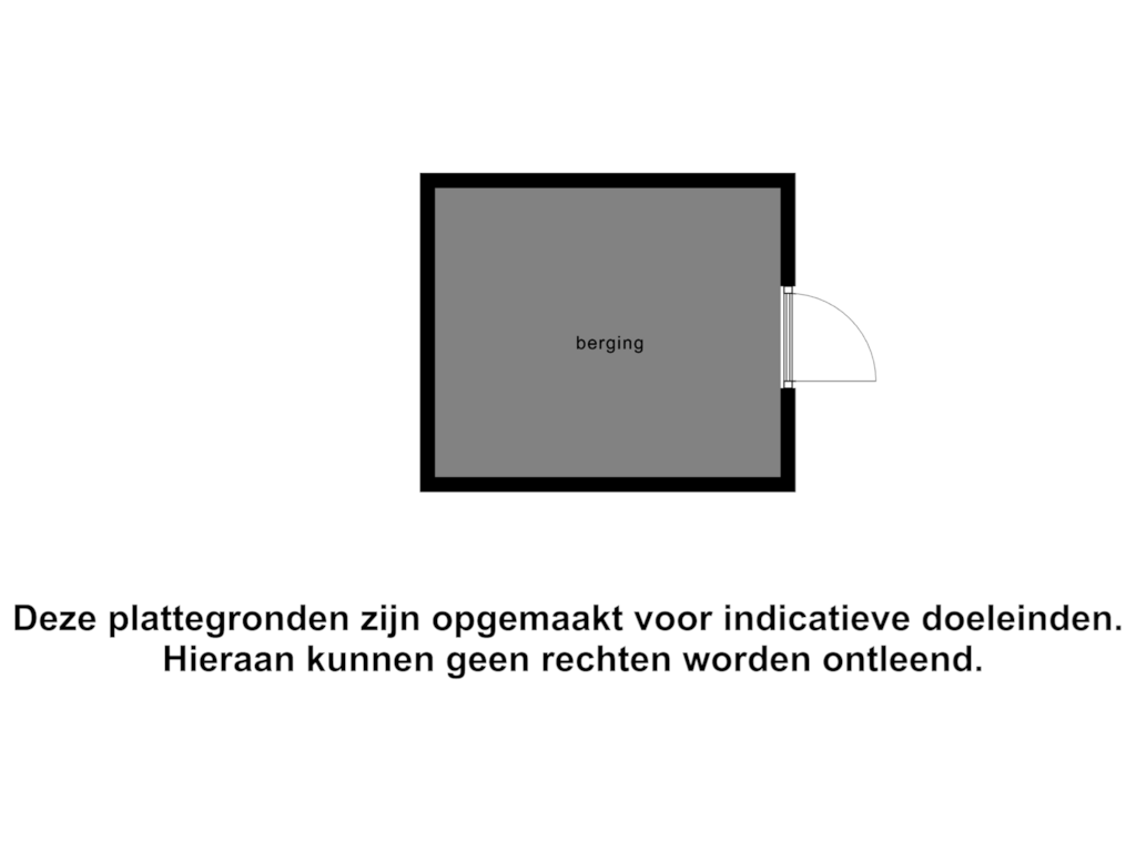 Bekijk plattegrond van Eigen berging in kelder van Lange Geere 1-A