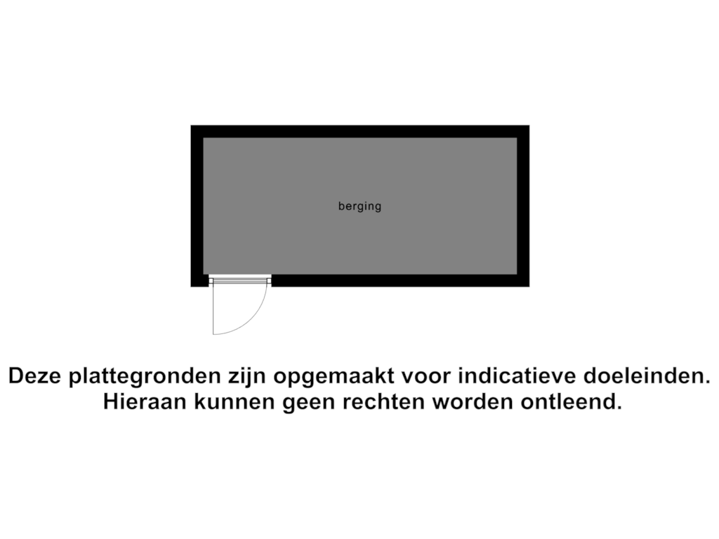 Bekijk plattegrond van Eigen berging in kelder van Lange Geere 1-E