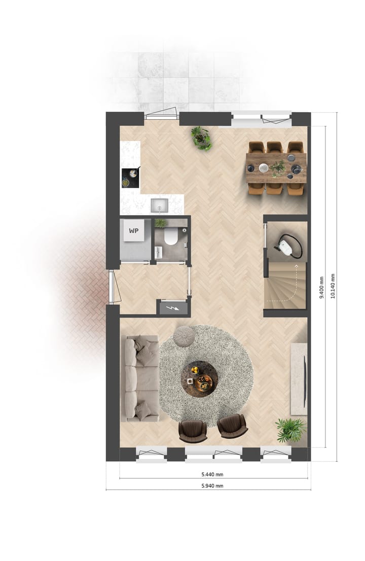 Photo 2 of De Maten fase 2 - Kornuit (Bouwnr. 26)