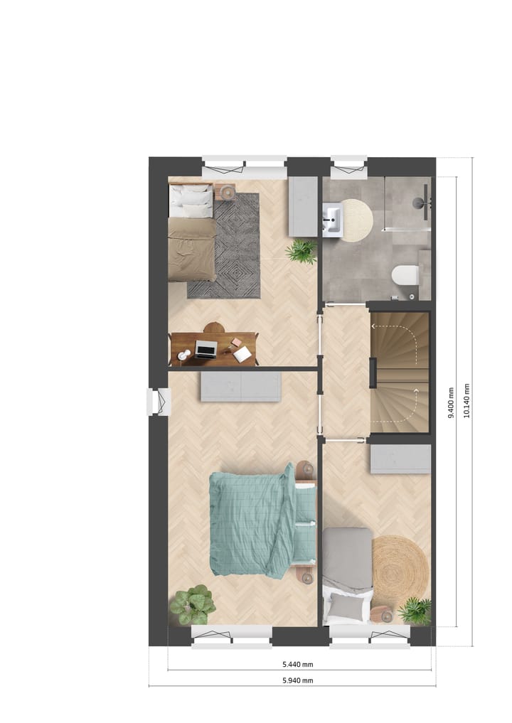 Photo 4 of De Maten fase 2 - Kornuit (Bouwnr. 26)