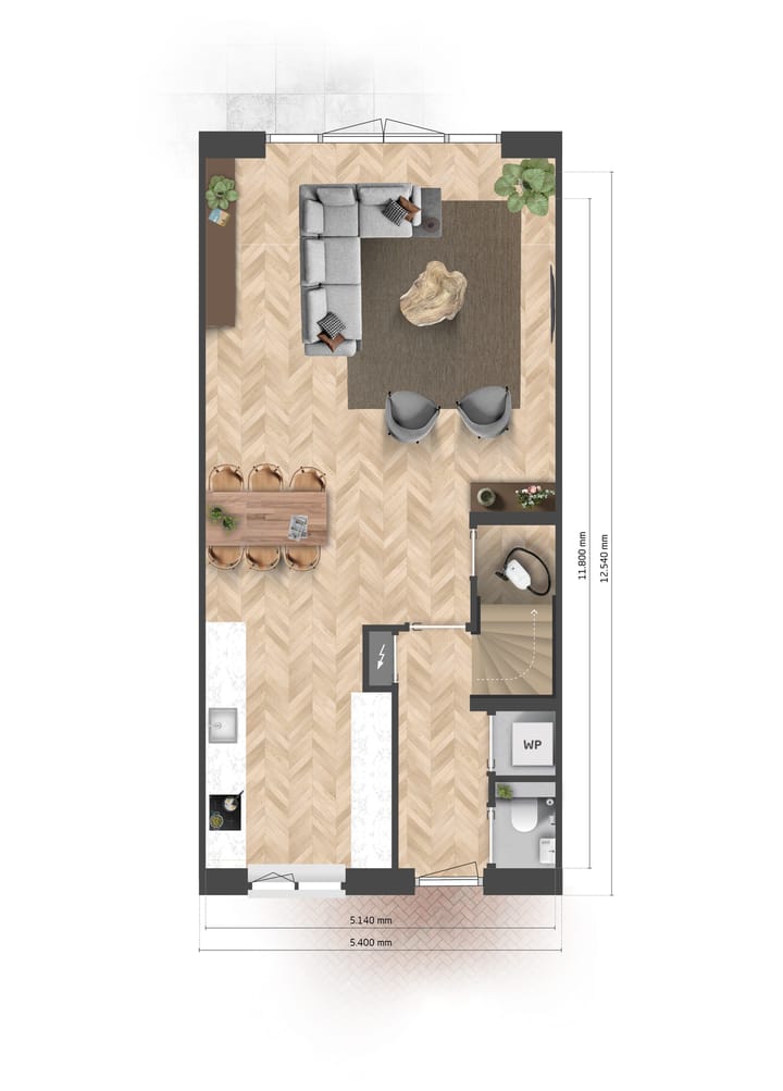 Foto 2 van De Maten fase 2 - Kornuit (Bouwnr. 24)