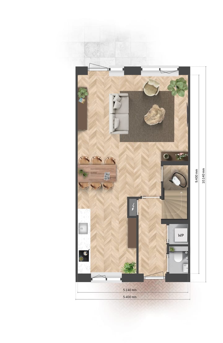 Foto 3 van De Maten fase 2 - Kornuit (Bouwnr. 24)