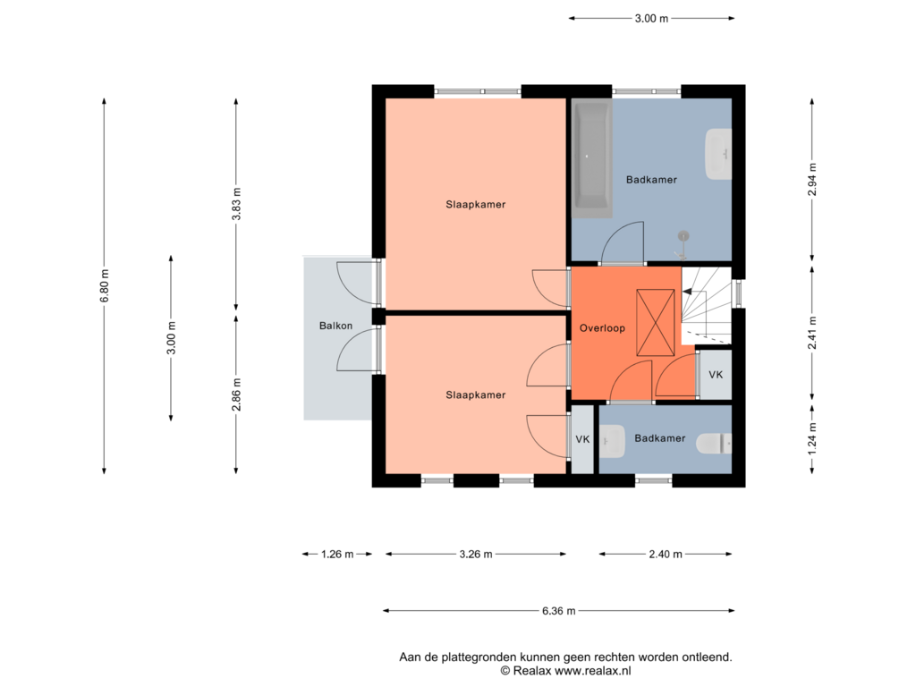 Bekijk plattegrond van Verdieping van Nijverdalsestraat 83-A