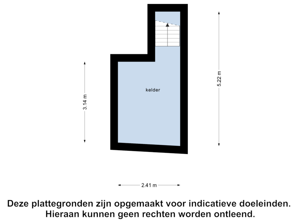 Bekijk plattegrond van Kelder van Langeviele 59