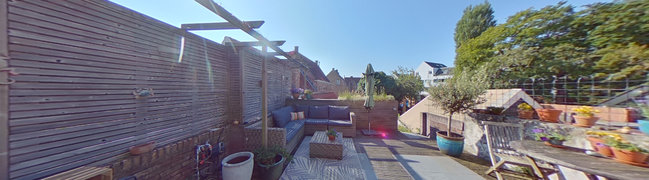 Bekijk 360° foto van Dakterras van Langeviele 59