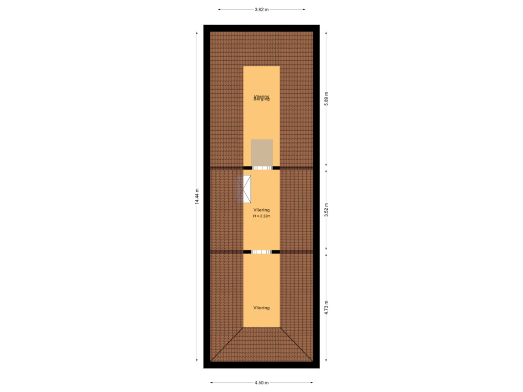 Bekijk plattegrond van Vliering van Edeseweg 206