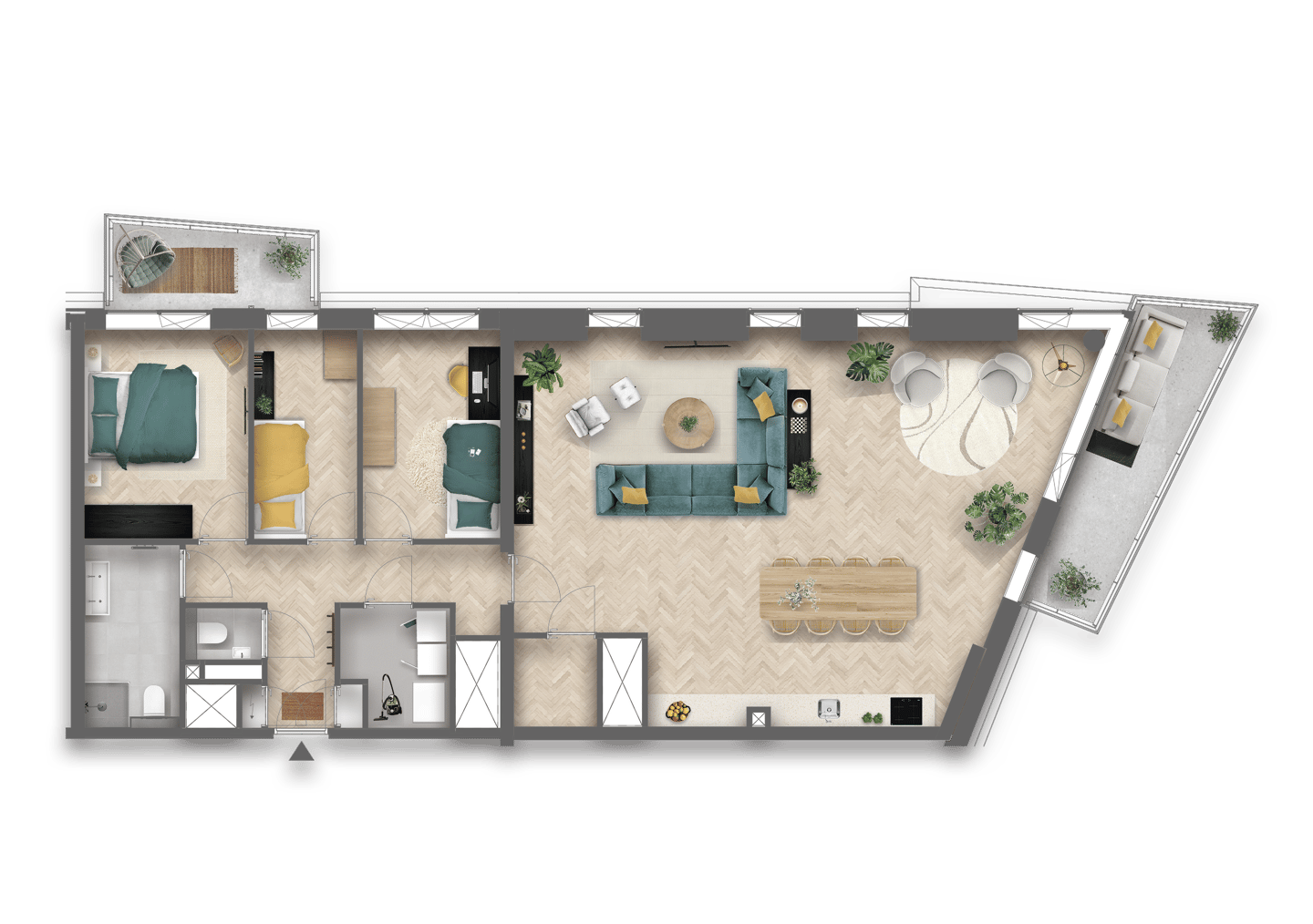 Photo 4 of Woningtype AE (Bouwnr. 216)