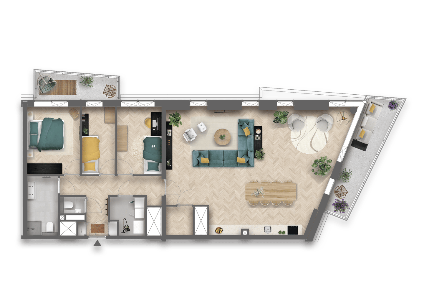 Foto 4 van Woningtype AE (Bouwnr. 220)