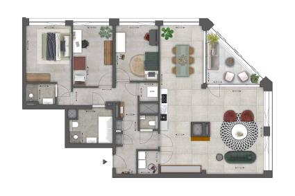 View photo 3 of City Penthouse (Bouwnr. 116)