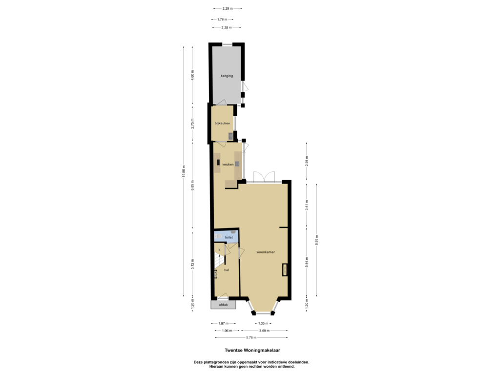 Bekijk plattegrond van Begane grond van Spreeuwenstraat 25