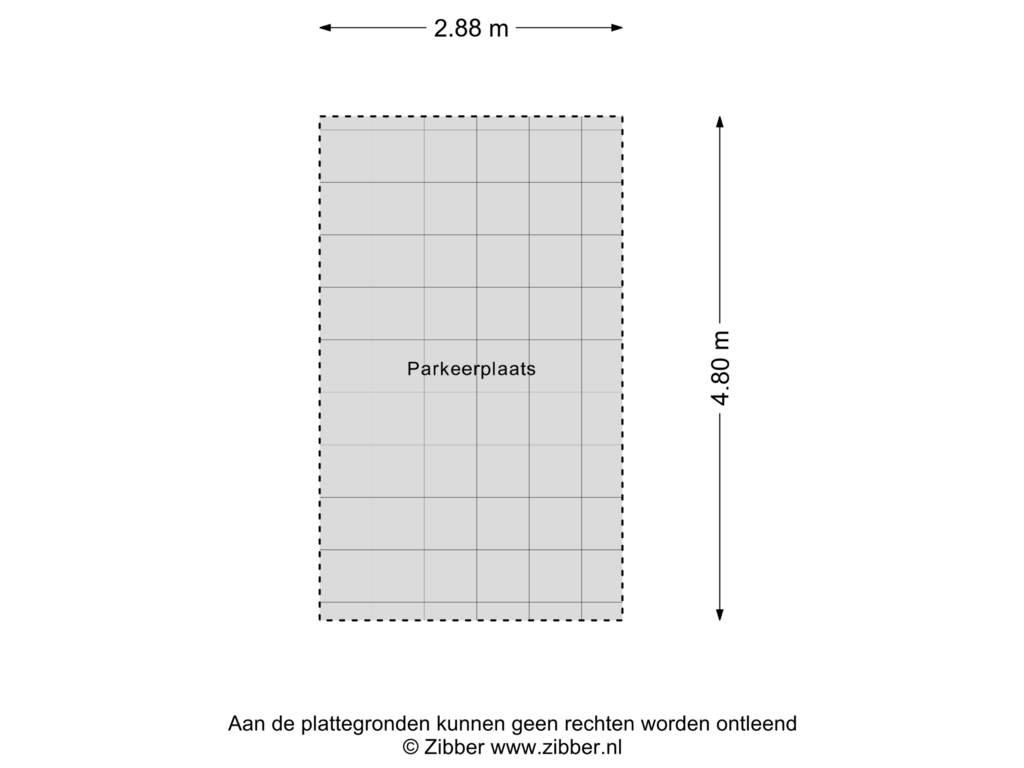 Bekijk plattegrond van Parkeerplaats van Andoornlaan 26