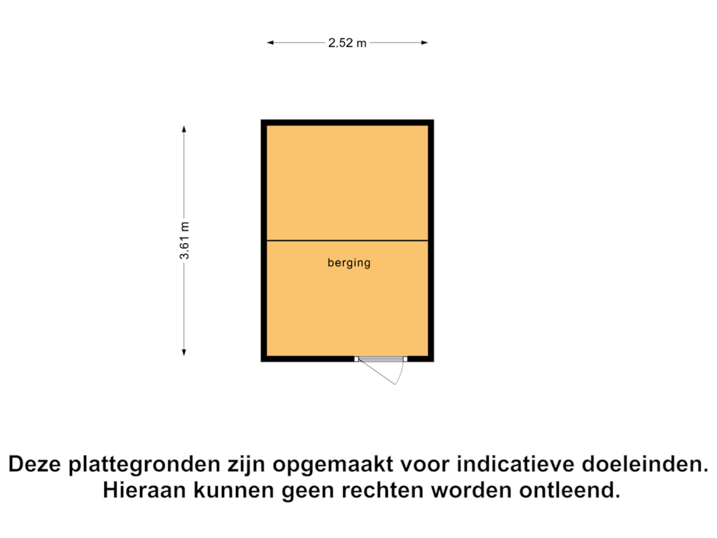 Bekijk plattegrond van Berging van Kummel 4