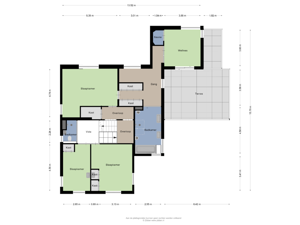 Bekijk plattegrond van Eerste verdieping van Bosscheweg 154