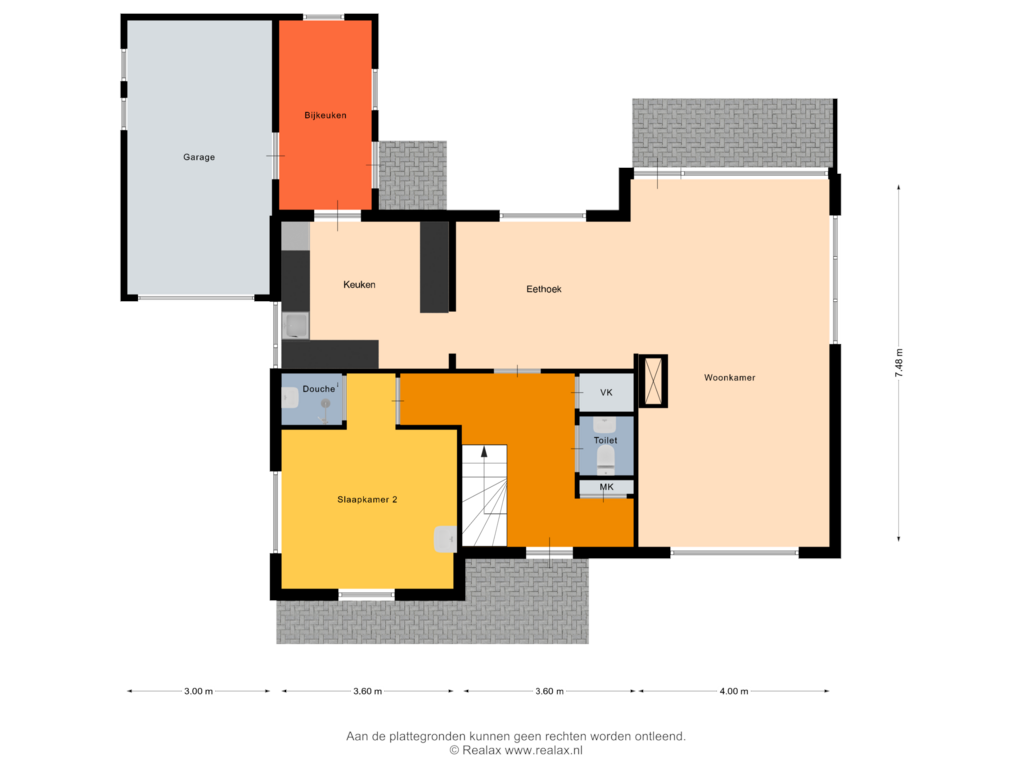 Bekijk plattegrond van Begane grond van Andries Diepenbrugweg 4