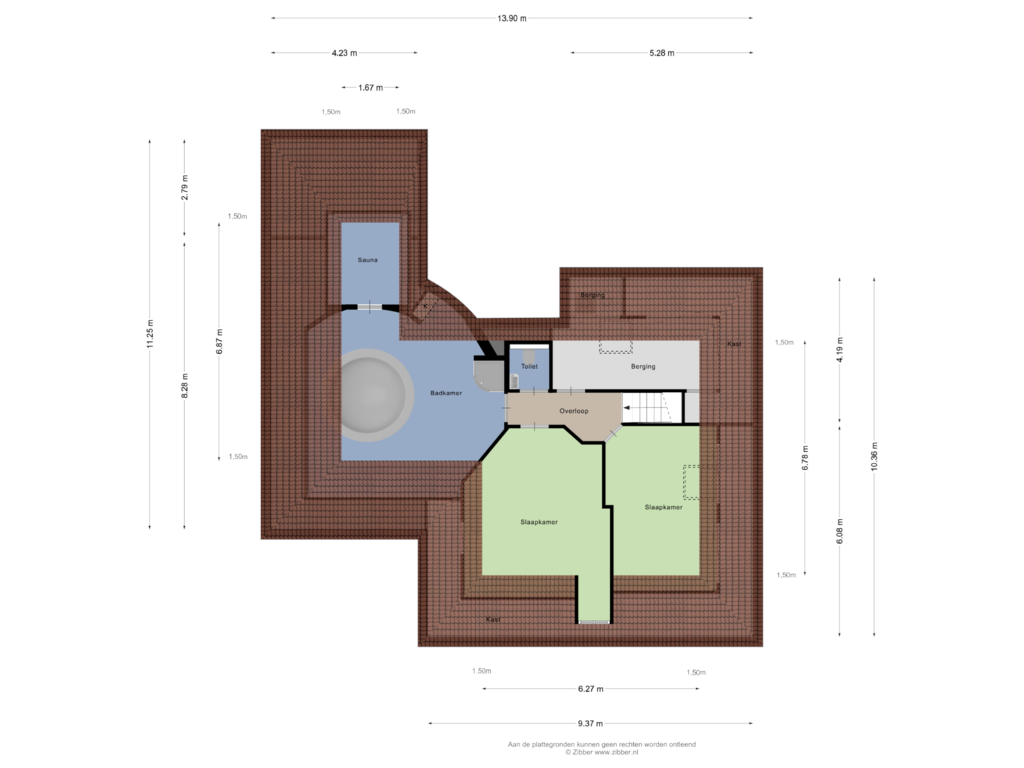 Bekijk plattegrond van Eerste Verdieping van Boekweitbeemd 20