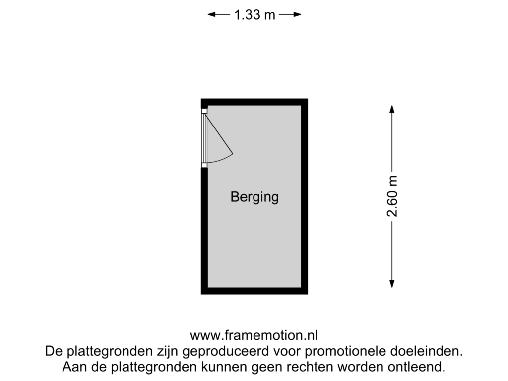 Bekijk plattegrond van Berging van Schiekade 27-C