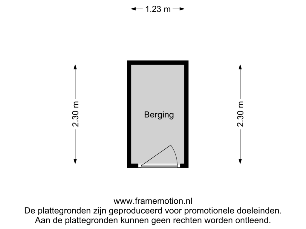 Bekijk plattegrond van Berging van Schiekade 27-C