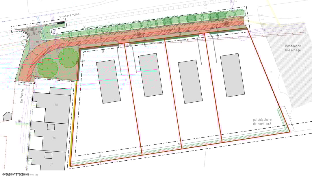 Foto 2 van Thijssepad bouwkavel 1 t/m 4