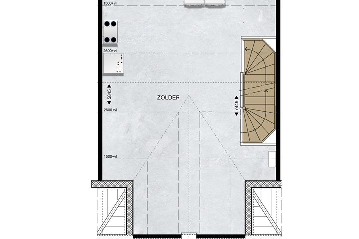 Bekijk foto 9 van Type B Tussenwoning (Bouwnr. 5)