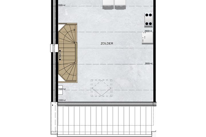 View photo 9 of Type E Halfvrijstaande woning (Bouwnr. 27)