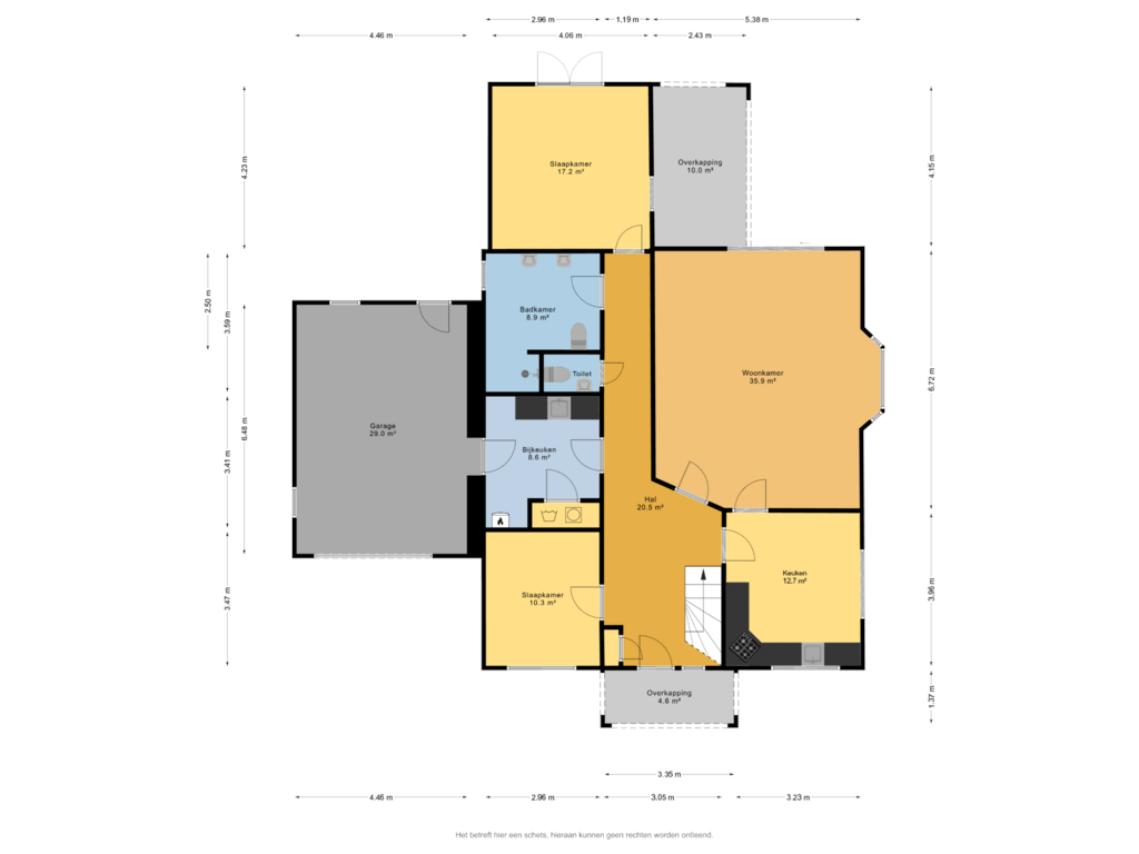 Bekijk plattegrond van Begane grond van Stroomdal 2