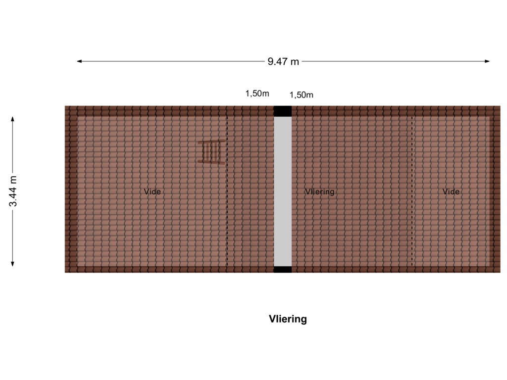 Bekijk plattegrond van Vliering van Wanssumseweg 19