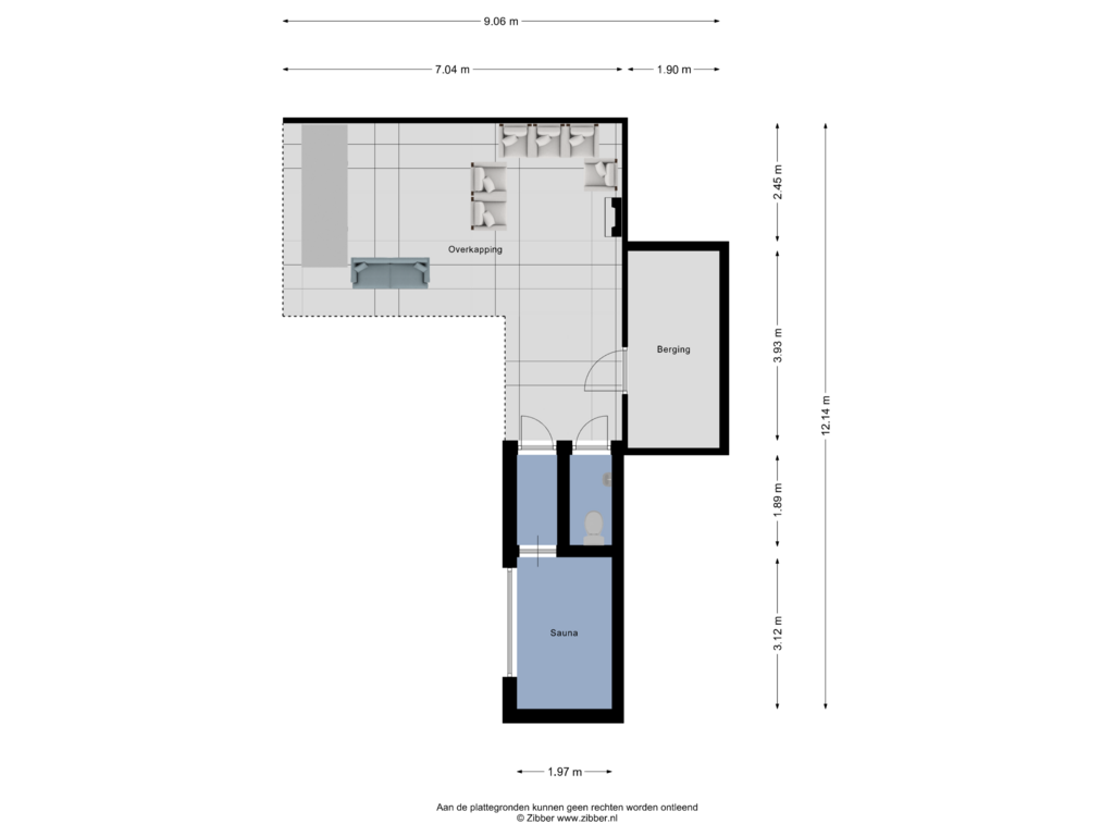 Bekijk plattegrond van Berging van Oranjestraat 42