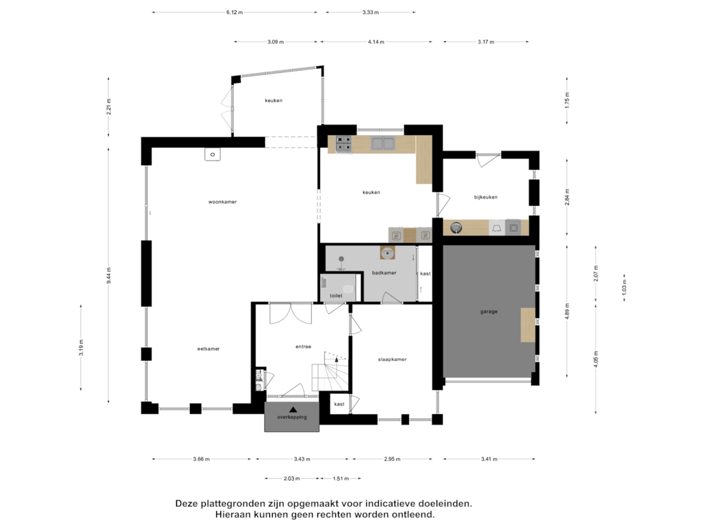 Bekijk plattegrond van Begane Grond van Tureluurstraat 2