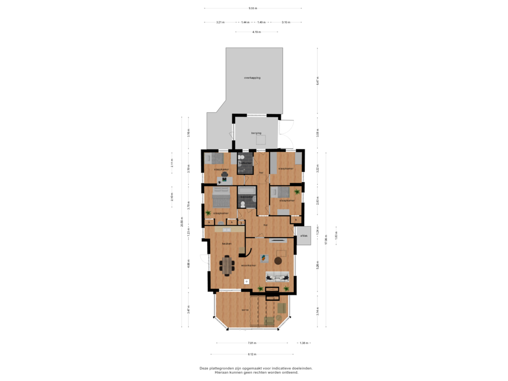 Bekijk plattegrond van Begane grond van Looërmark 68