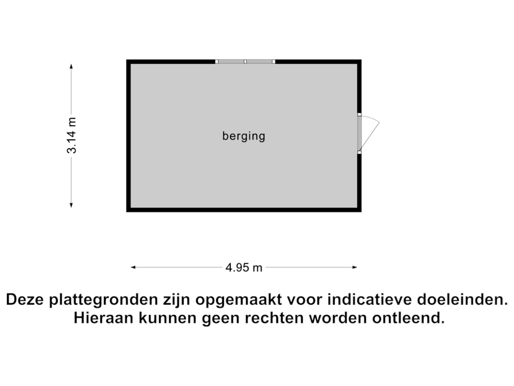 Bekijk plattegrond van Berging van Looërmark 68