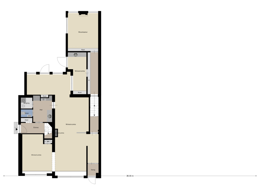 Bekijk plattegrond van NEN van Schoolstraat 51