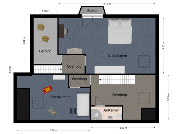 Woning 1e verdieping