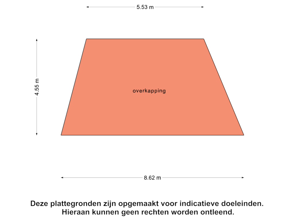 Bekijk plattegrond van Overkapping van Weverslaan 42