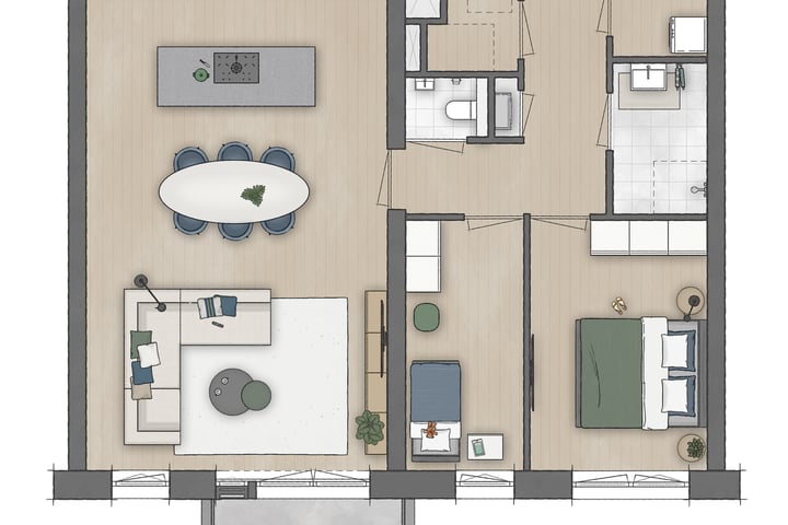 Foto 7 van Genderkwartier Sonate | Type Asp | C0.02 (Bouwnr. 2)