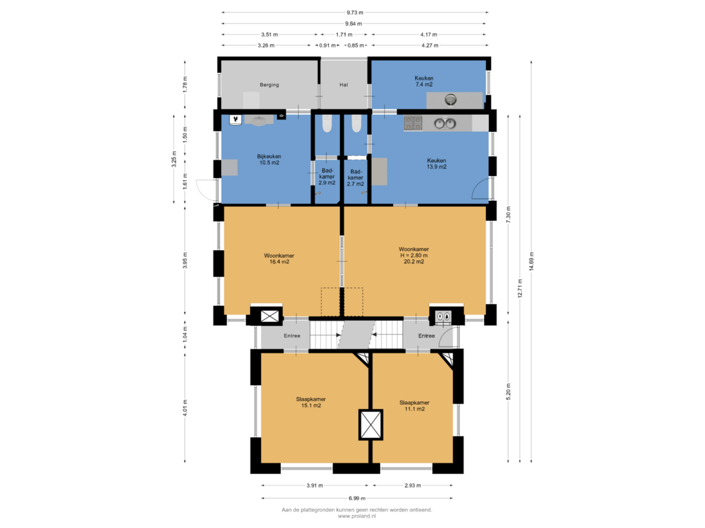 Bekijk plattegrond van Begane Grond van Loosterweg 2