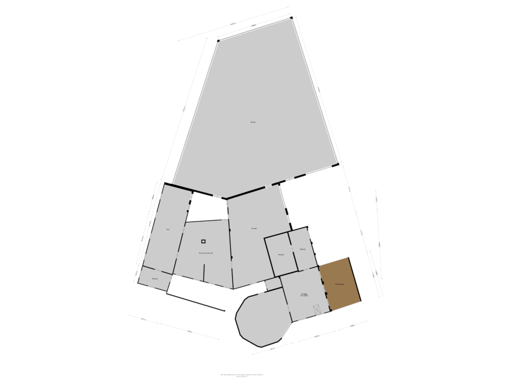 Bekijk plattegrond van Garage 1 van Loosterweg 2