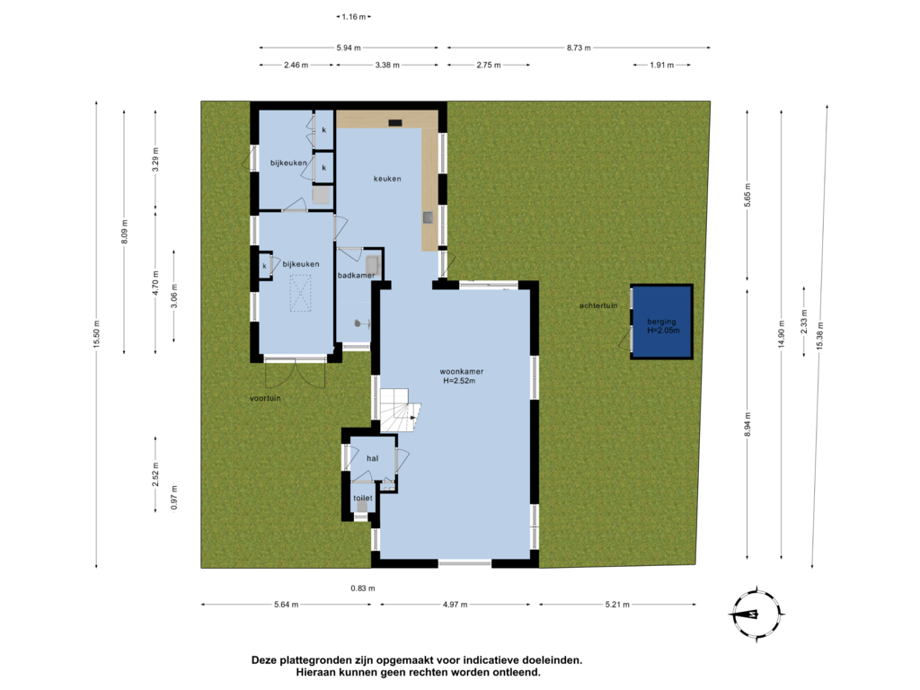 View floorplan of Overzicht woning of Weiver 10