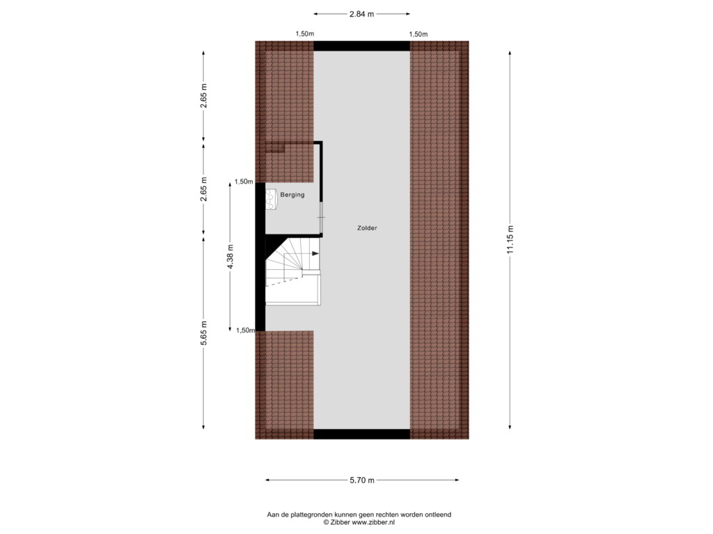 Bekijk plattegrond van Tweede verdieping van Hendriks Plaza - sit. 1