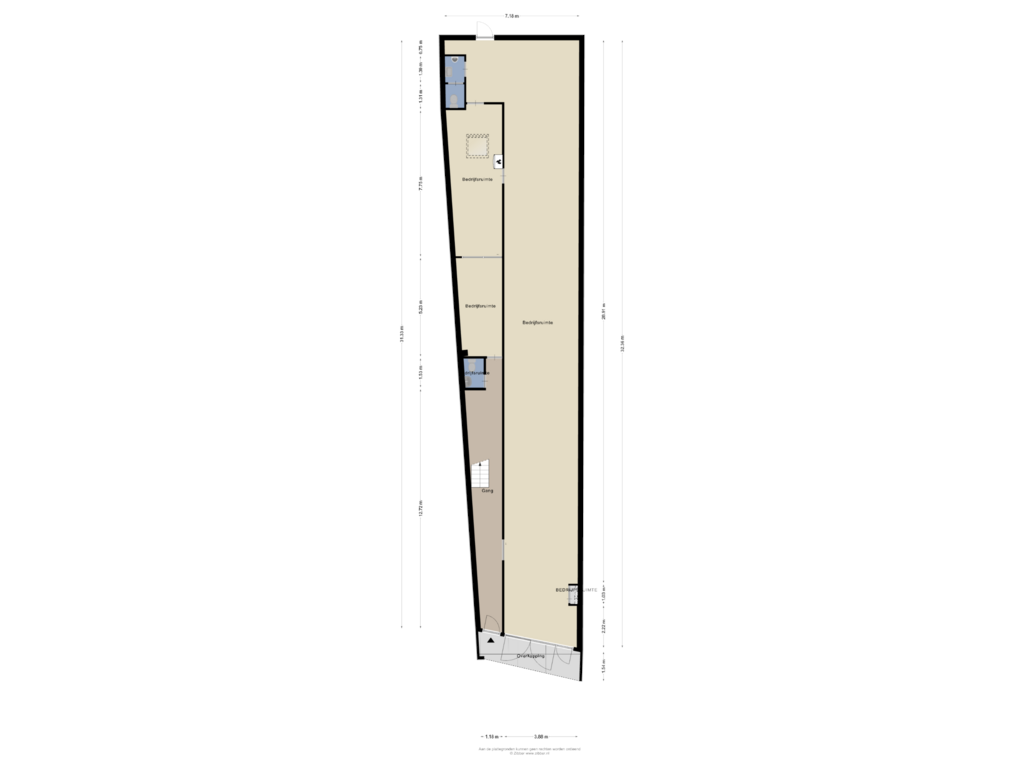 Bekijk plattegrond van Begane Grond van Weeshuisstraat 27