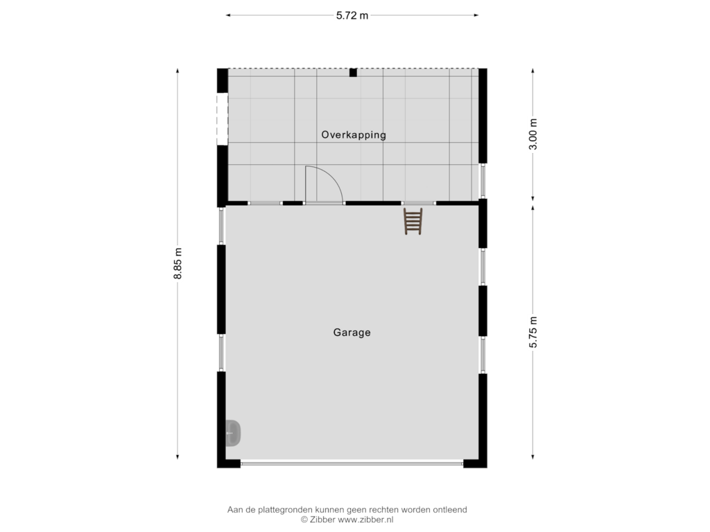 Bekijk plattegrond van Garage van Maasdijk 63