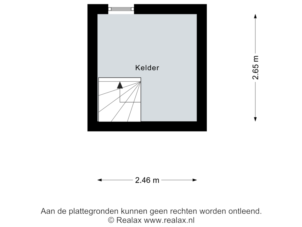 Bekijk plattegrond van Kelder van de Jongstraat 6