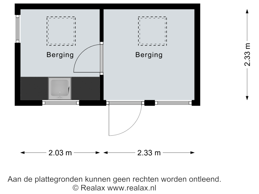 Bekijk plattegrond van Berging van de Jongstraat 6